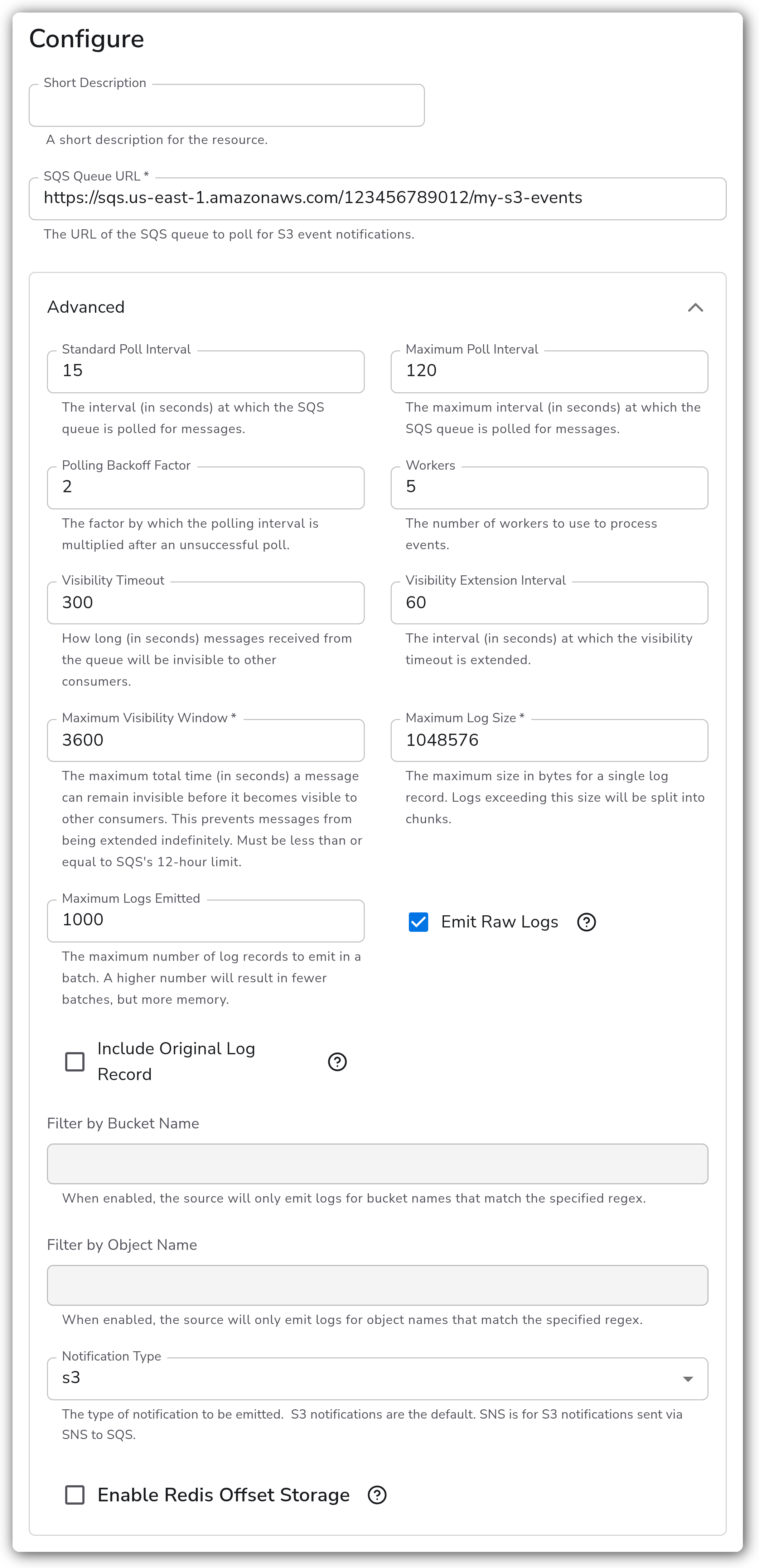 Bindplane docs - AWS S3 Event - image 2