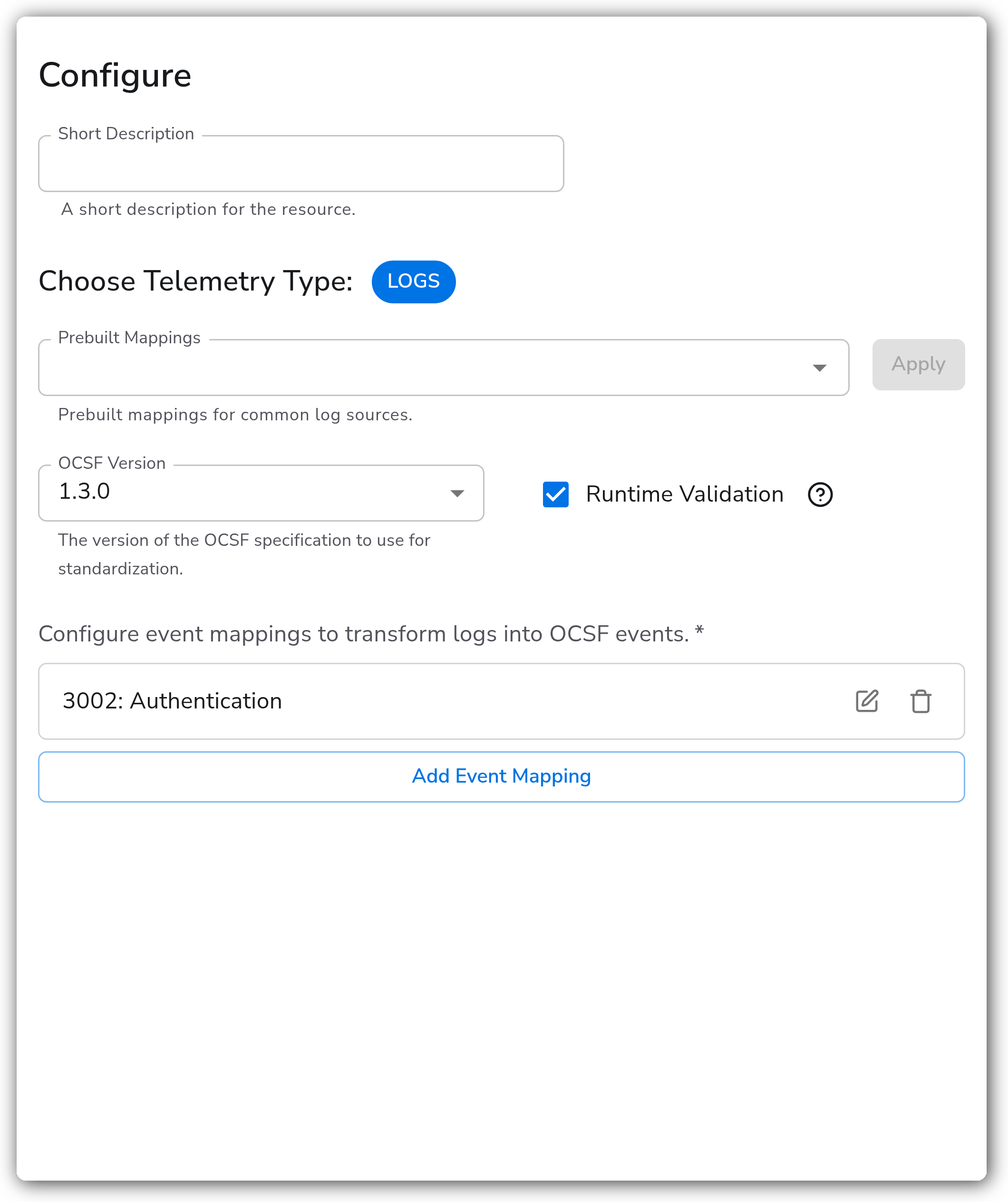 Bindplane docs - OCSF Standardization - image 1
