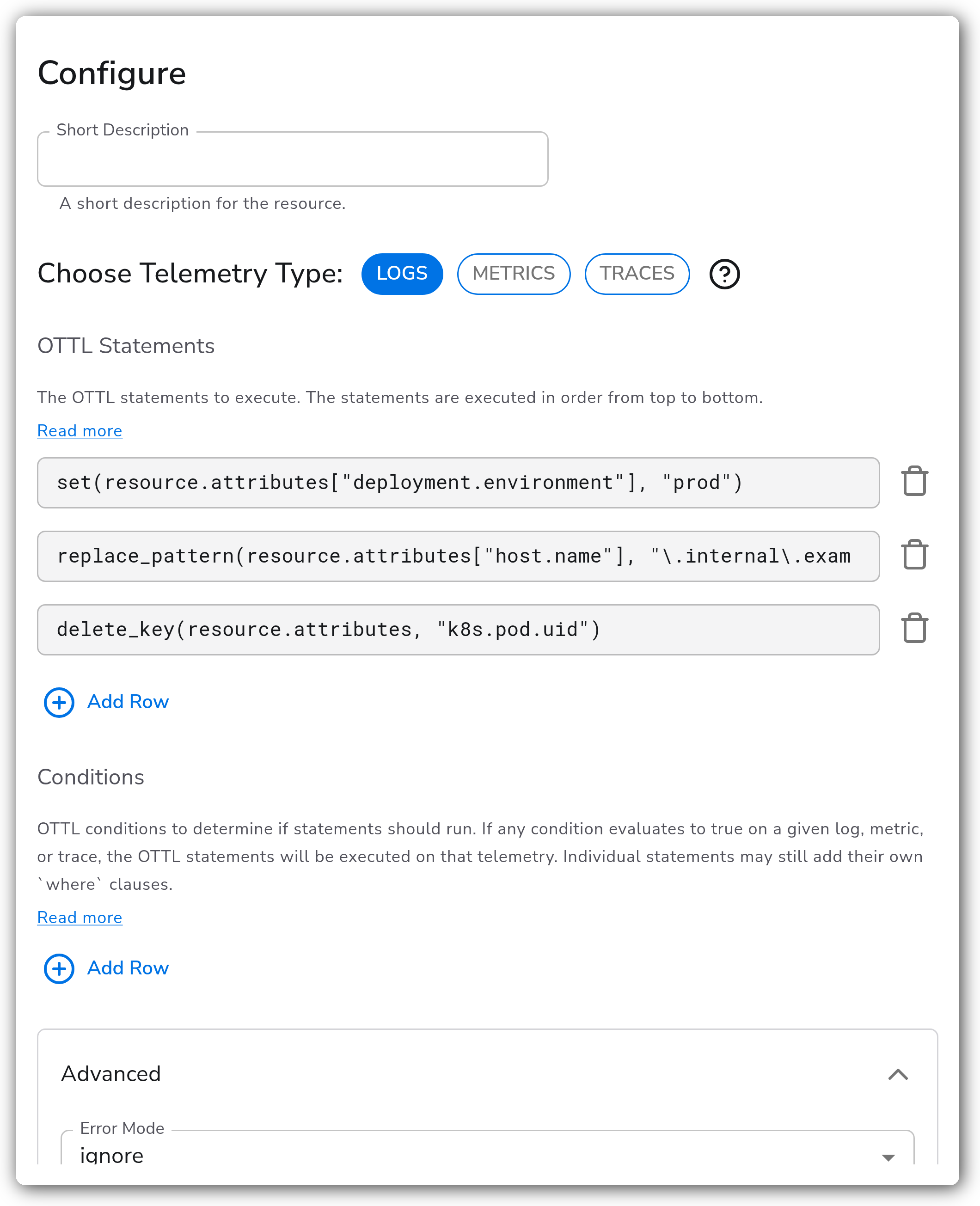 Bindplane docs - Transform - image 3