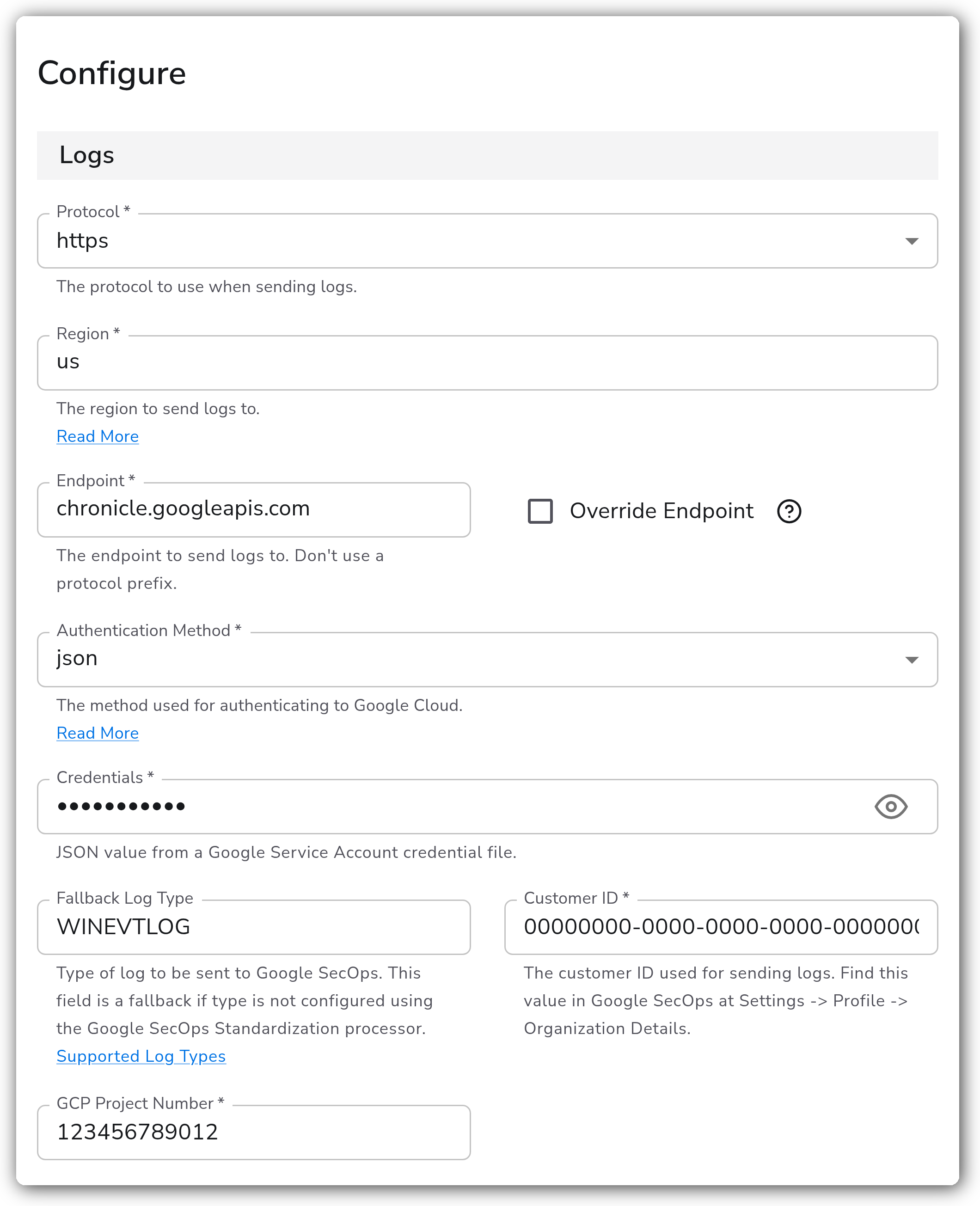 Bindplane docs - Google SecOps (Chronicle) - image 1