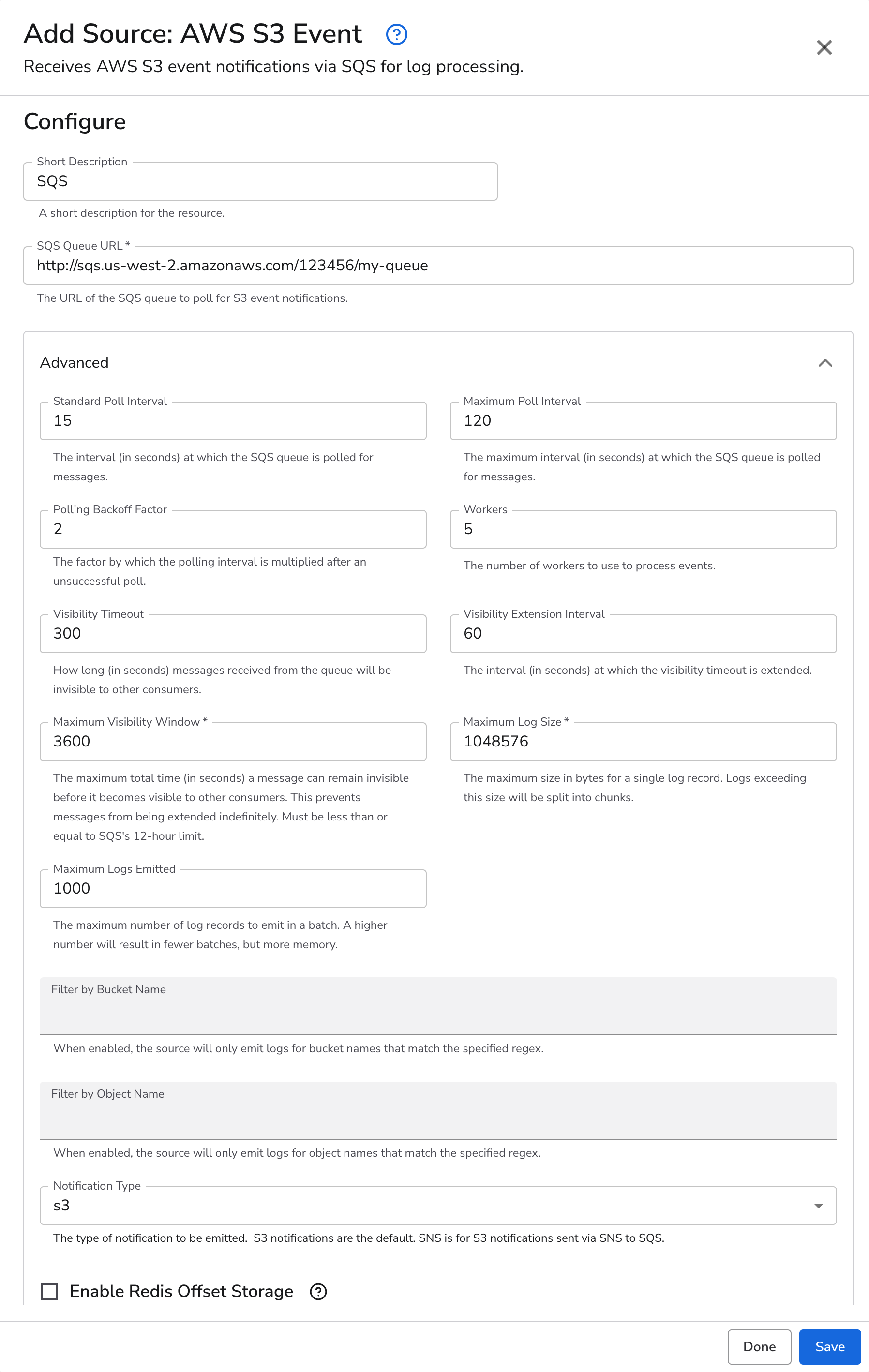 Bindplane docs - AWS S3 Event - image 1