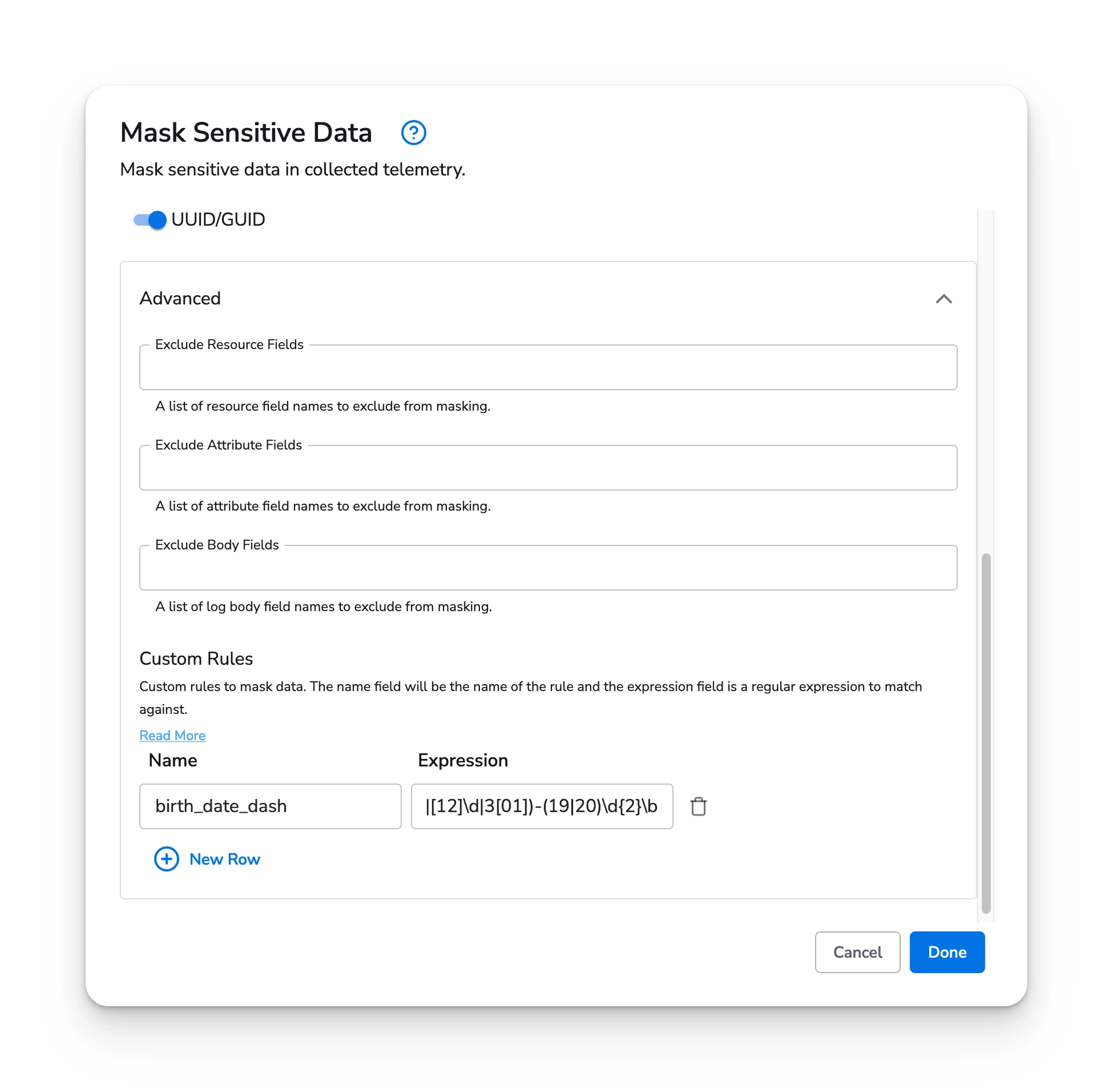 Bindplane docs - Mask Sensitive Data - image 2