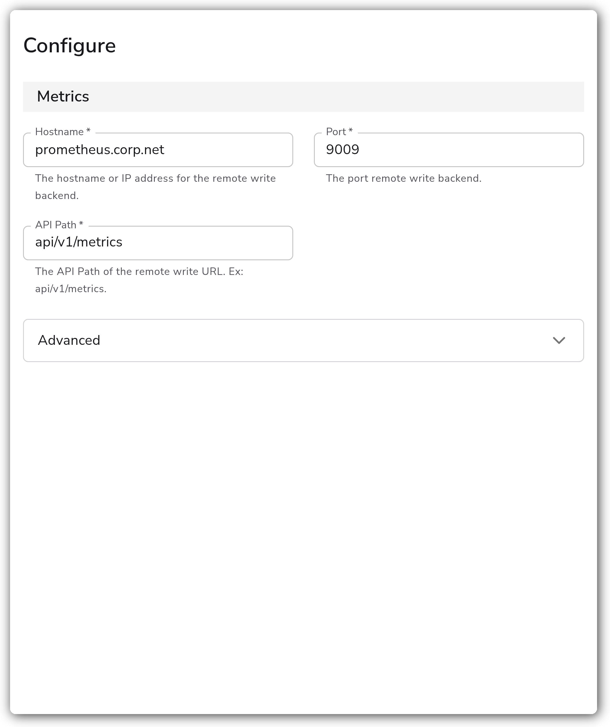 Bindplane docs - Prometheus Remote Write - image 1