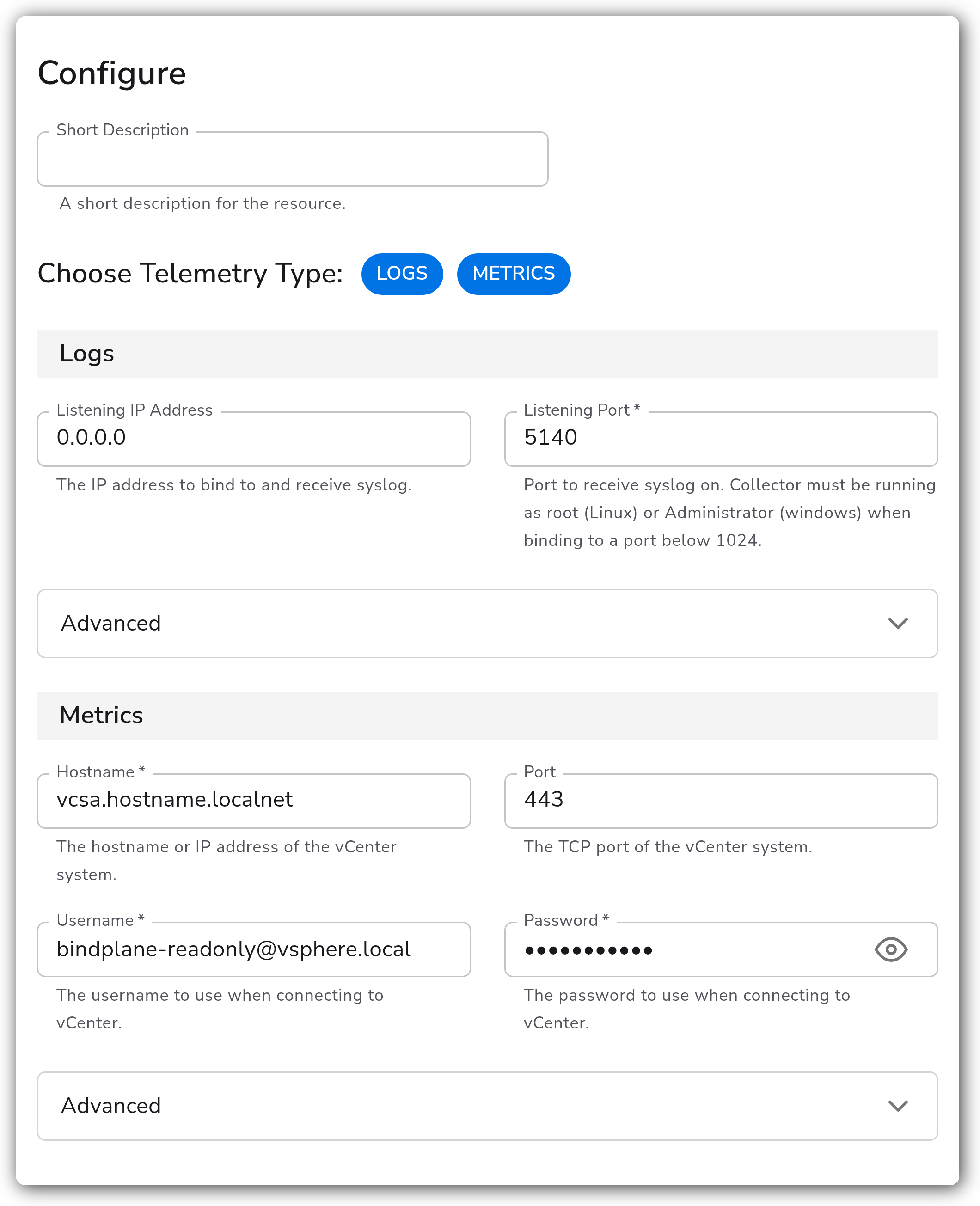 Bindplane docs - VMware vCenter - image 1