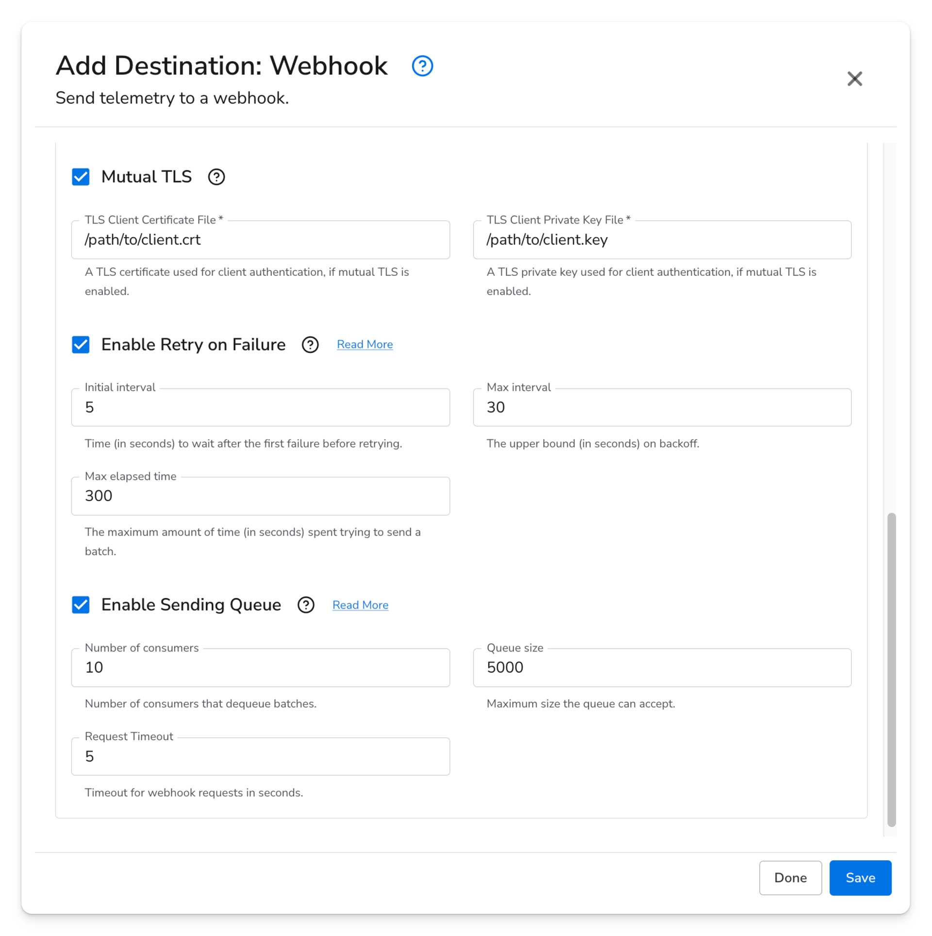 Bindplane docs - Webhook - image 2