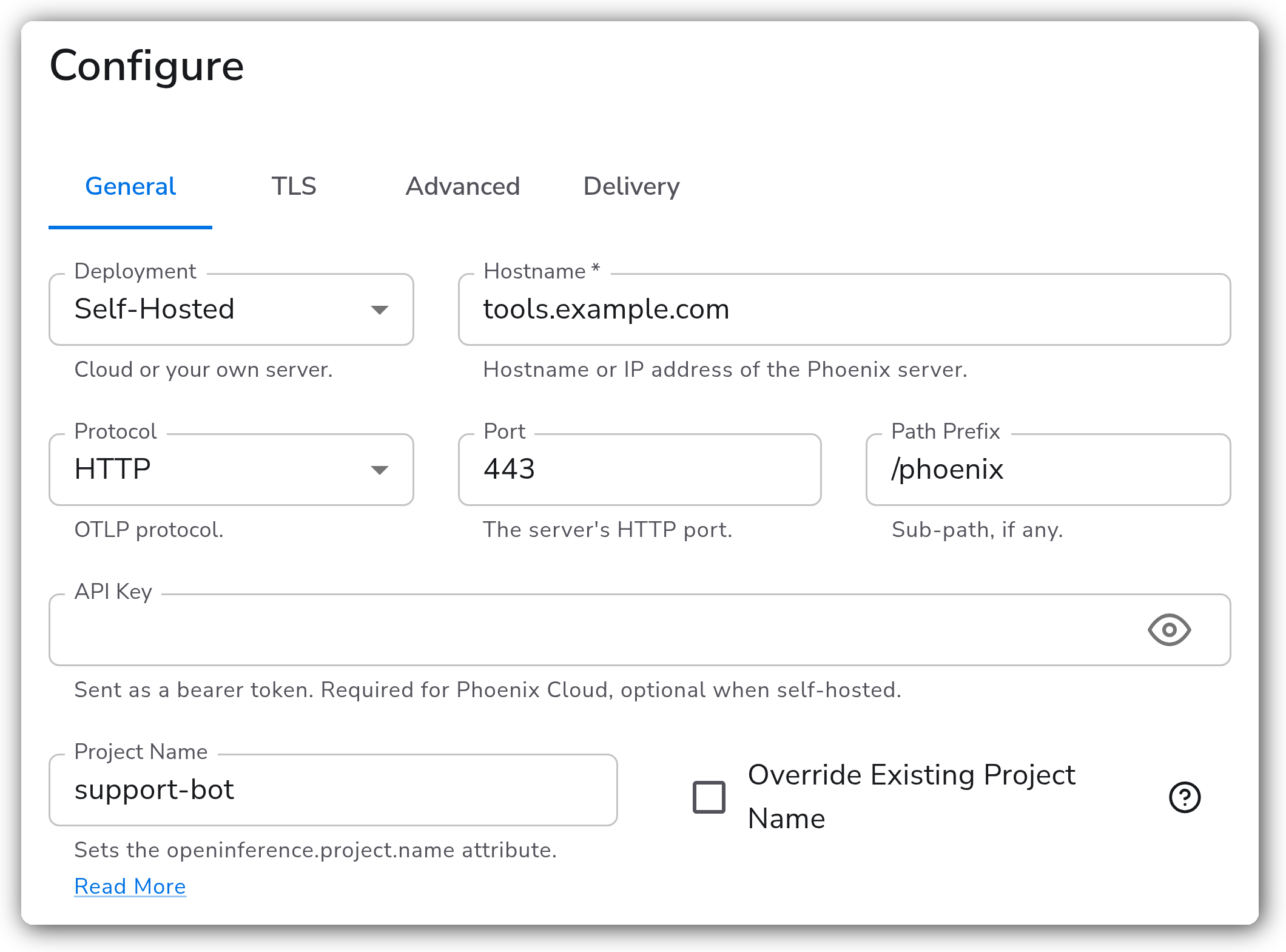 Bindplane docs - Arize Phoenix - image 3