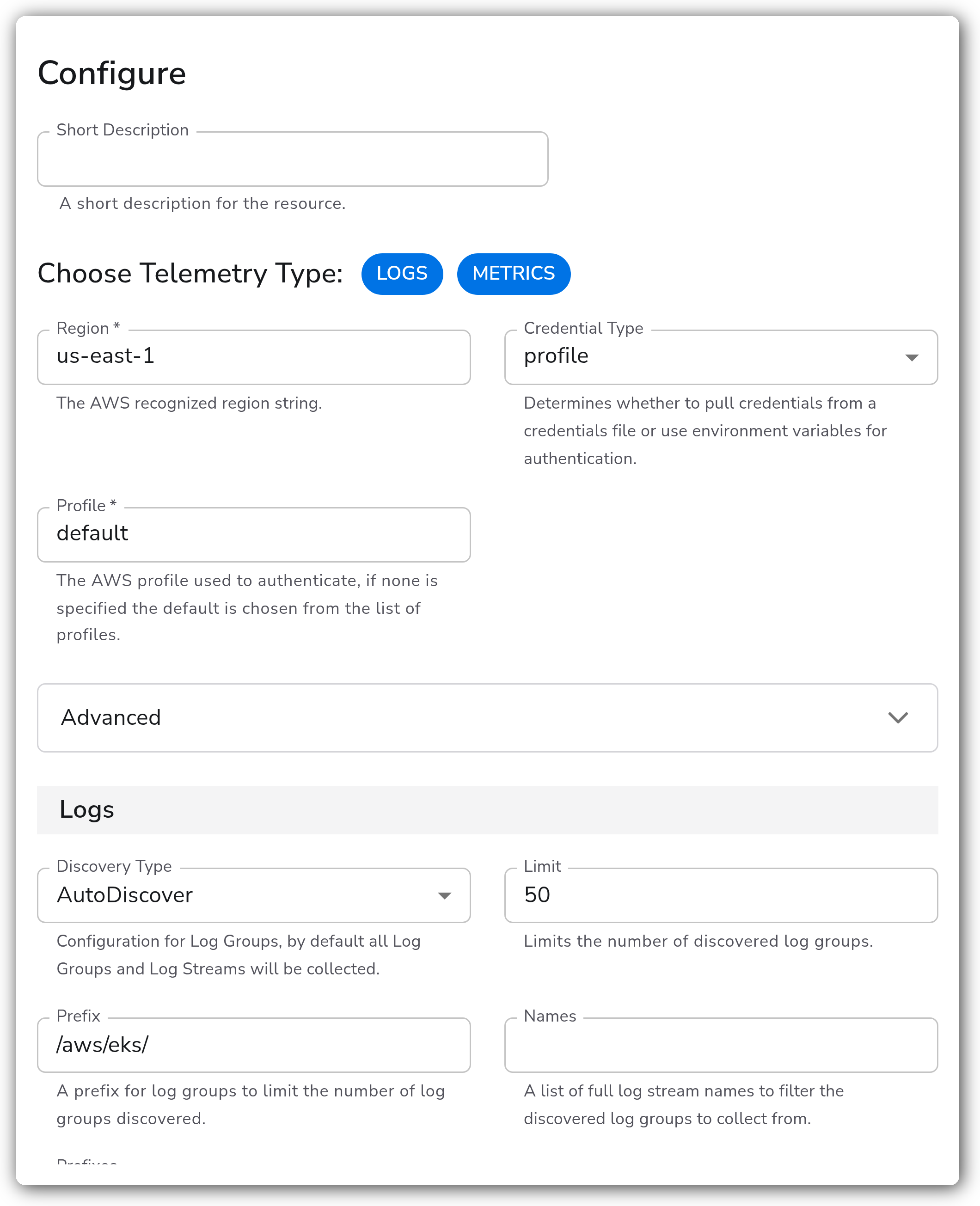 Bindplane docs - AWS CloudWatch - image 1