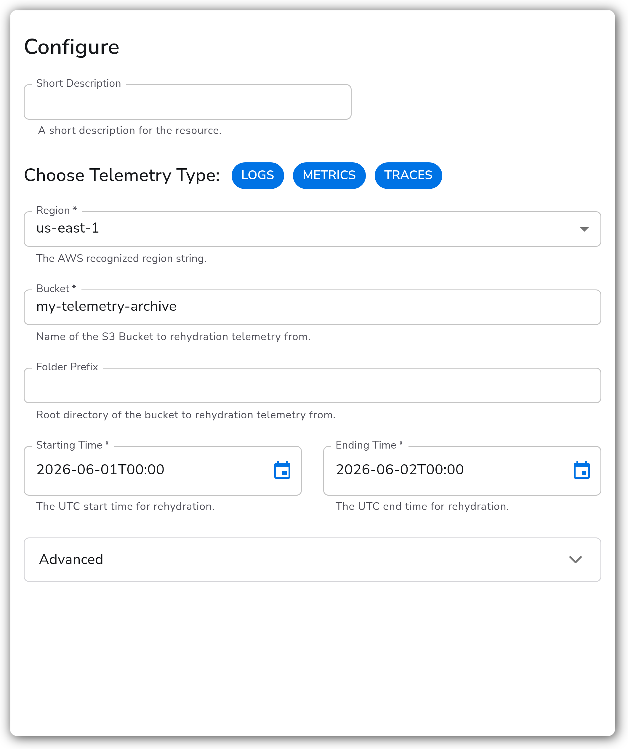 Bindplane docs - AWS S3 Rehydration - image 1