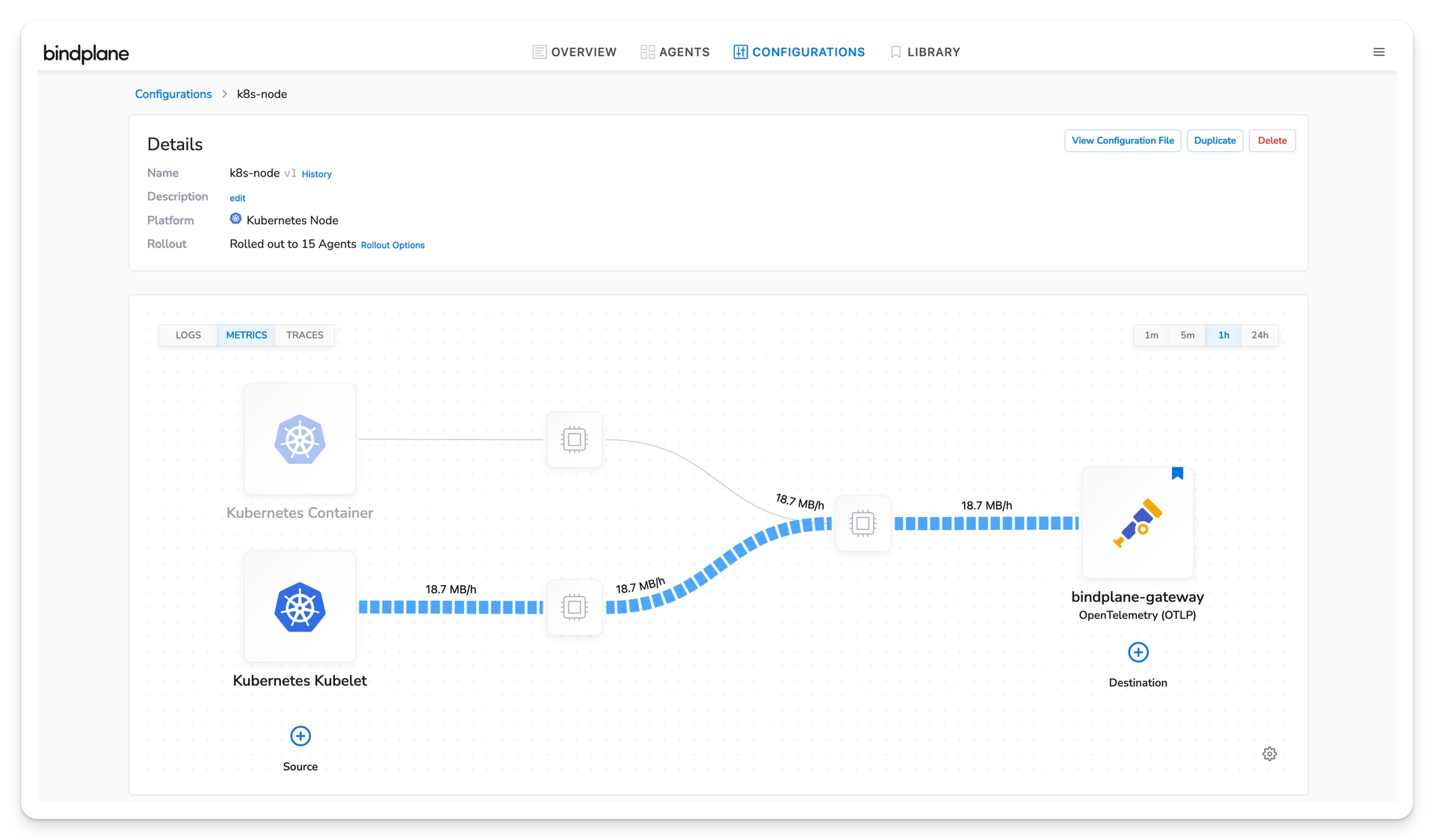 Bindplane docs - Install Kubernetes Collectors - image 1
