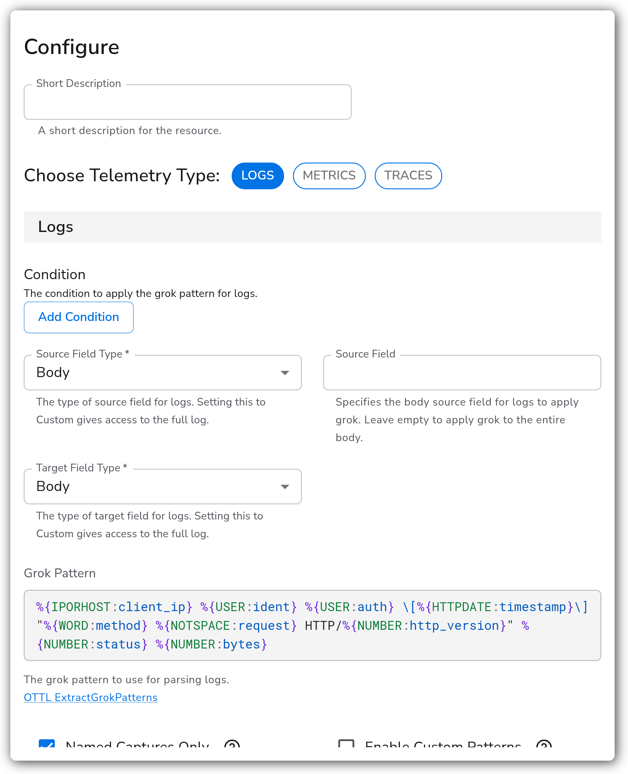 Bindplane docs - Parse with Grok - image 1