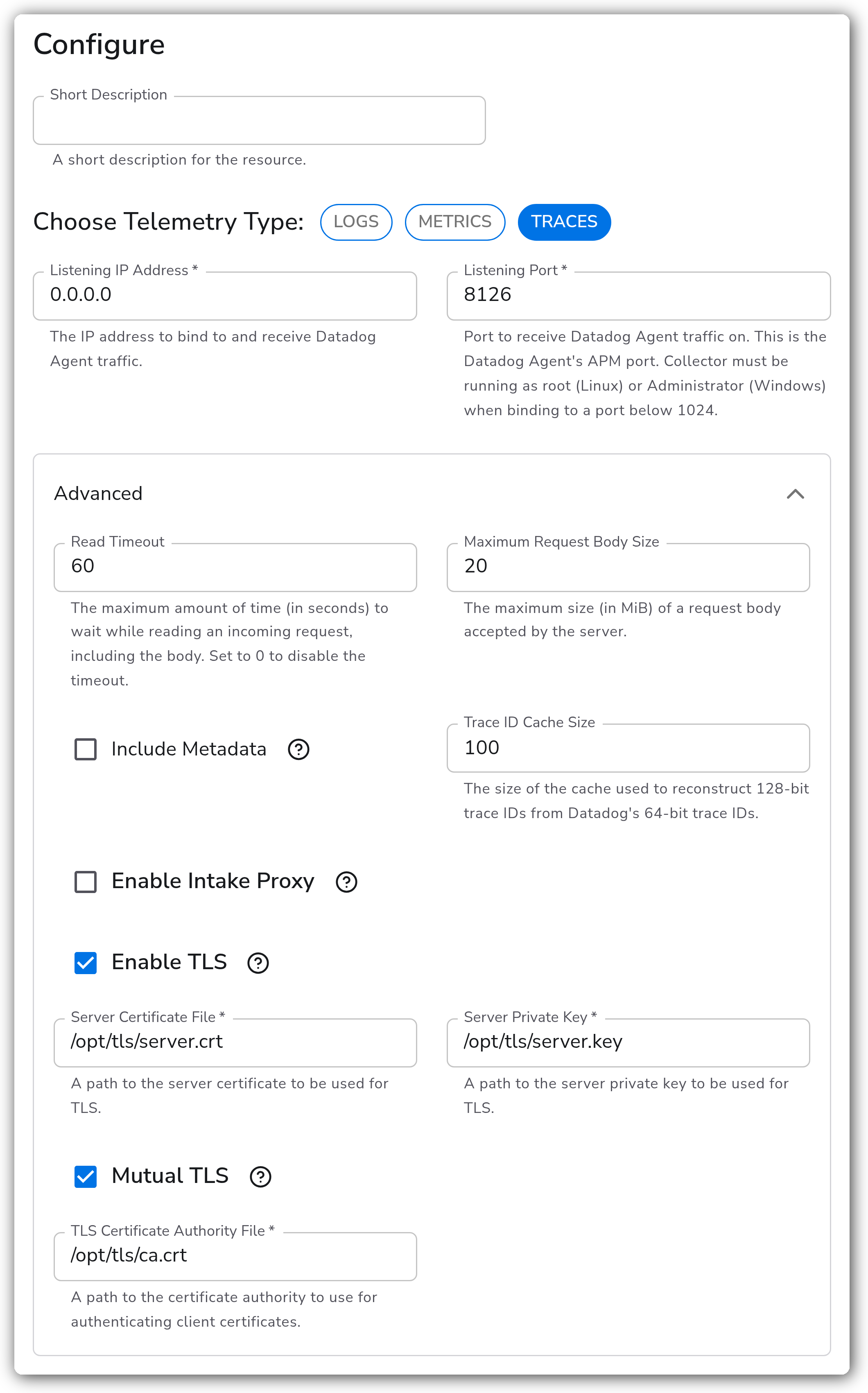 Bindplane docs - Datadog Agent - image 2