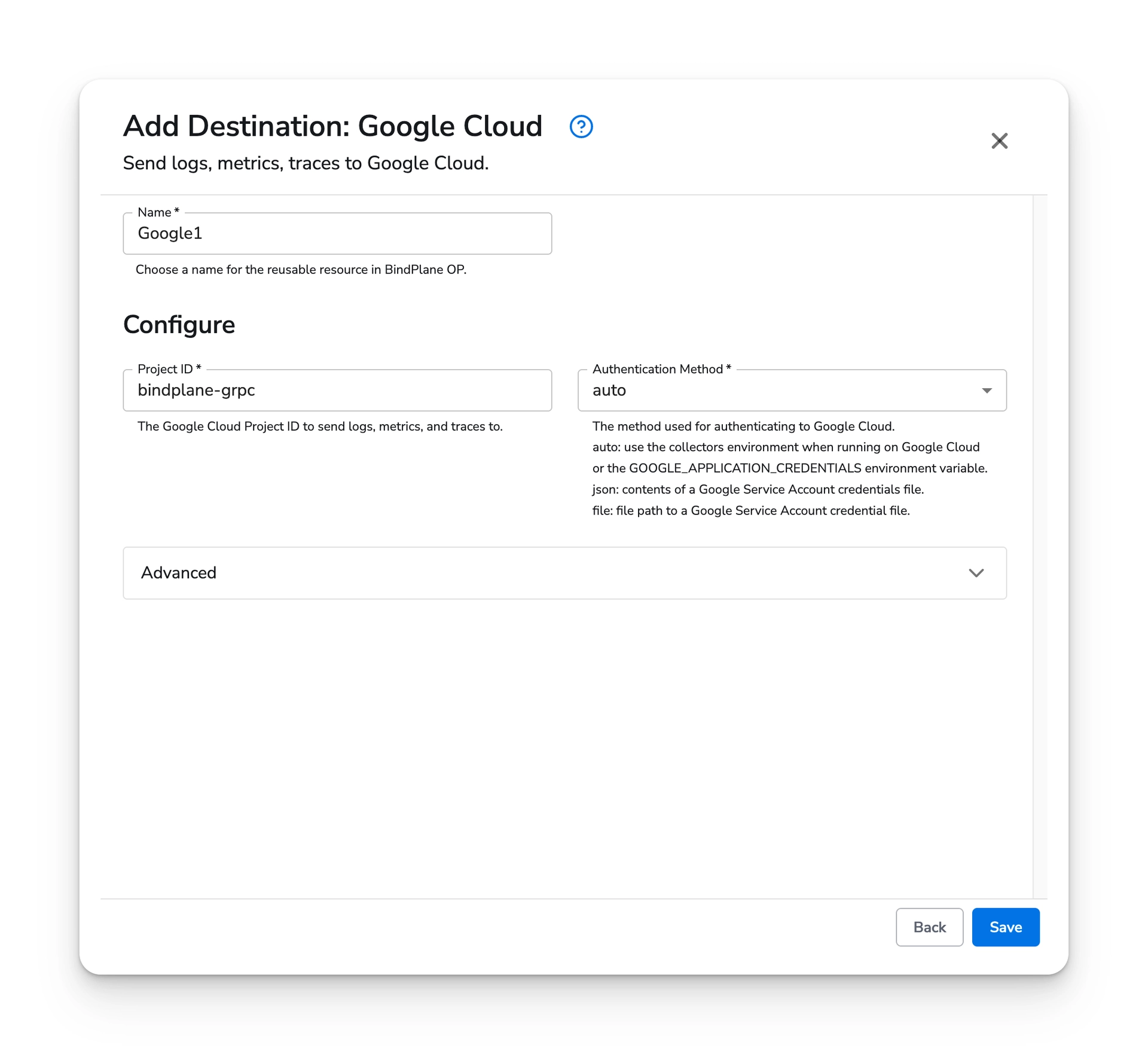 Bindplane docs - Google Cloud - image 1
