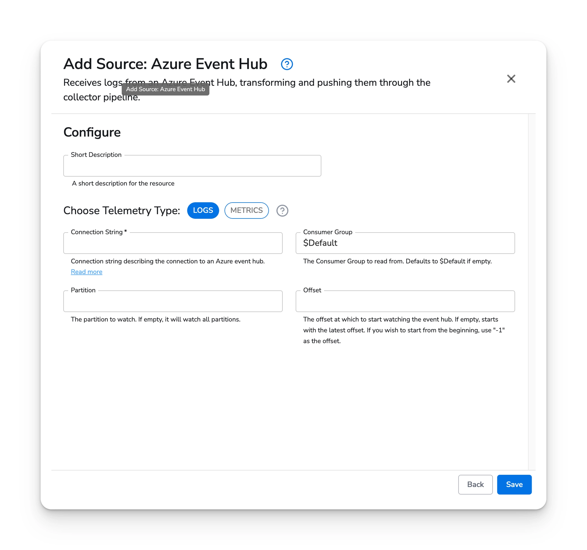 Bindplane docs - Azure Event Hub - image 1