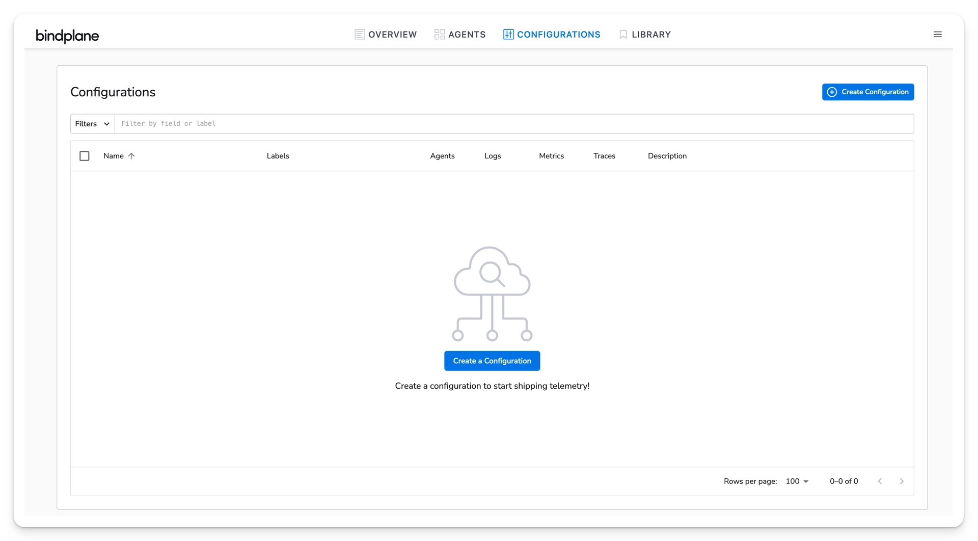 Bindplane docs - Build Your First Configuration - image 1