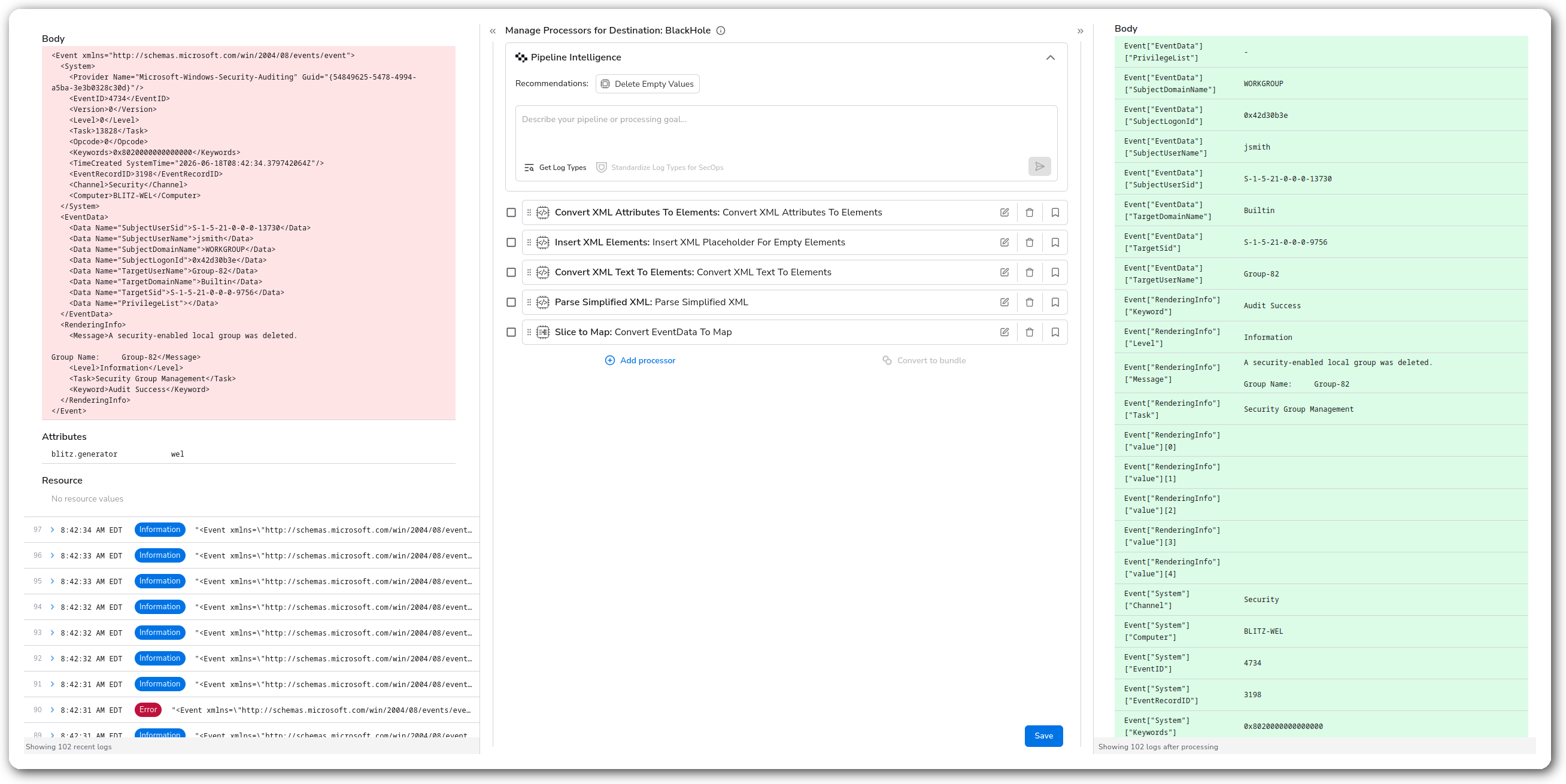 Bindplane docs - Slice to Map - image 2