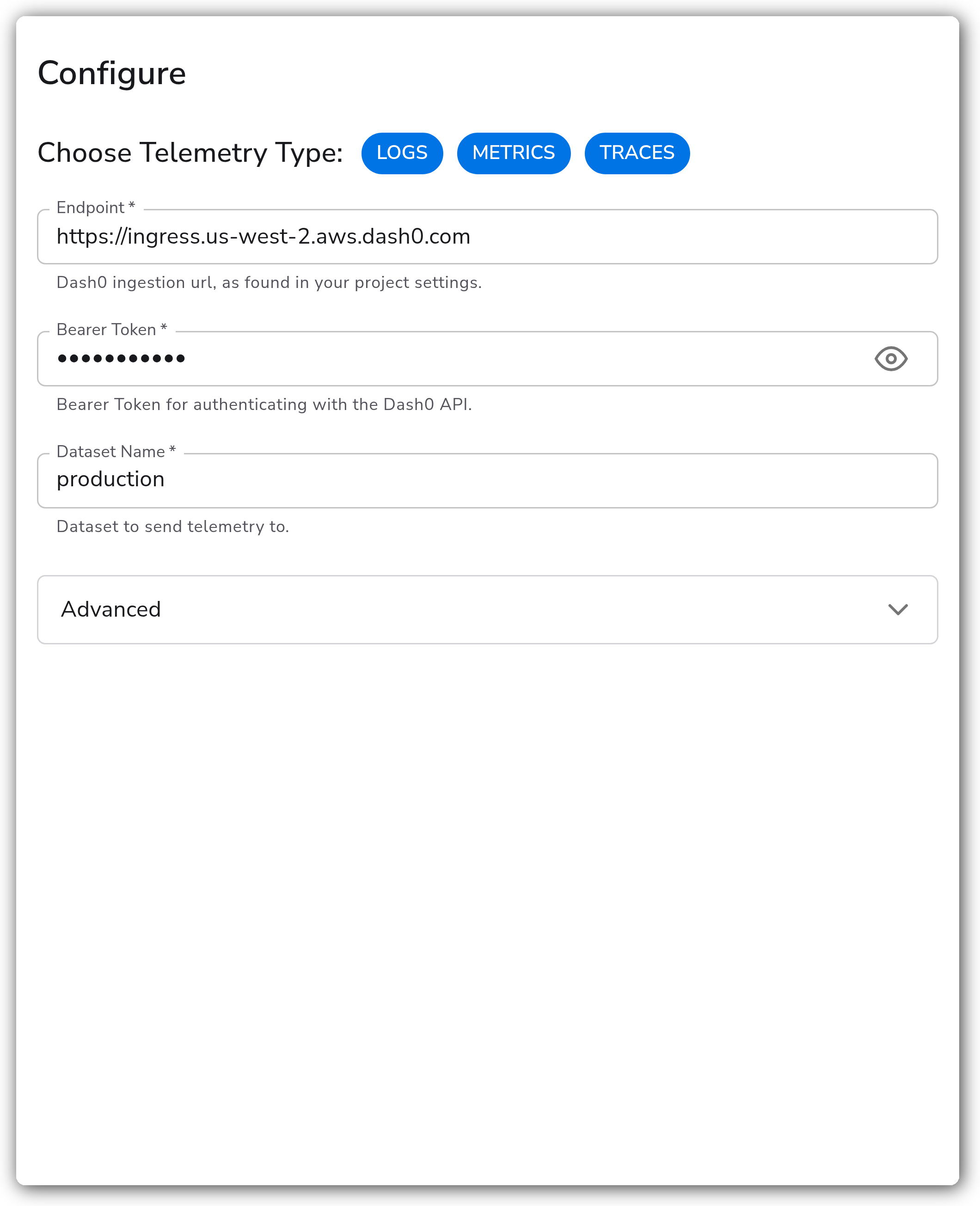 Bindplane docs - Dash0 - image 1