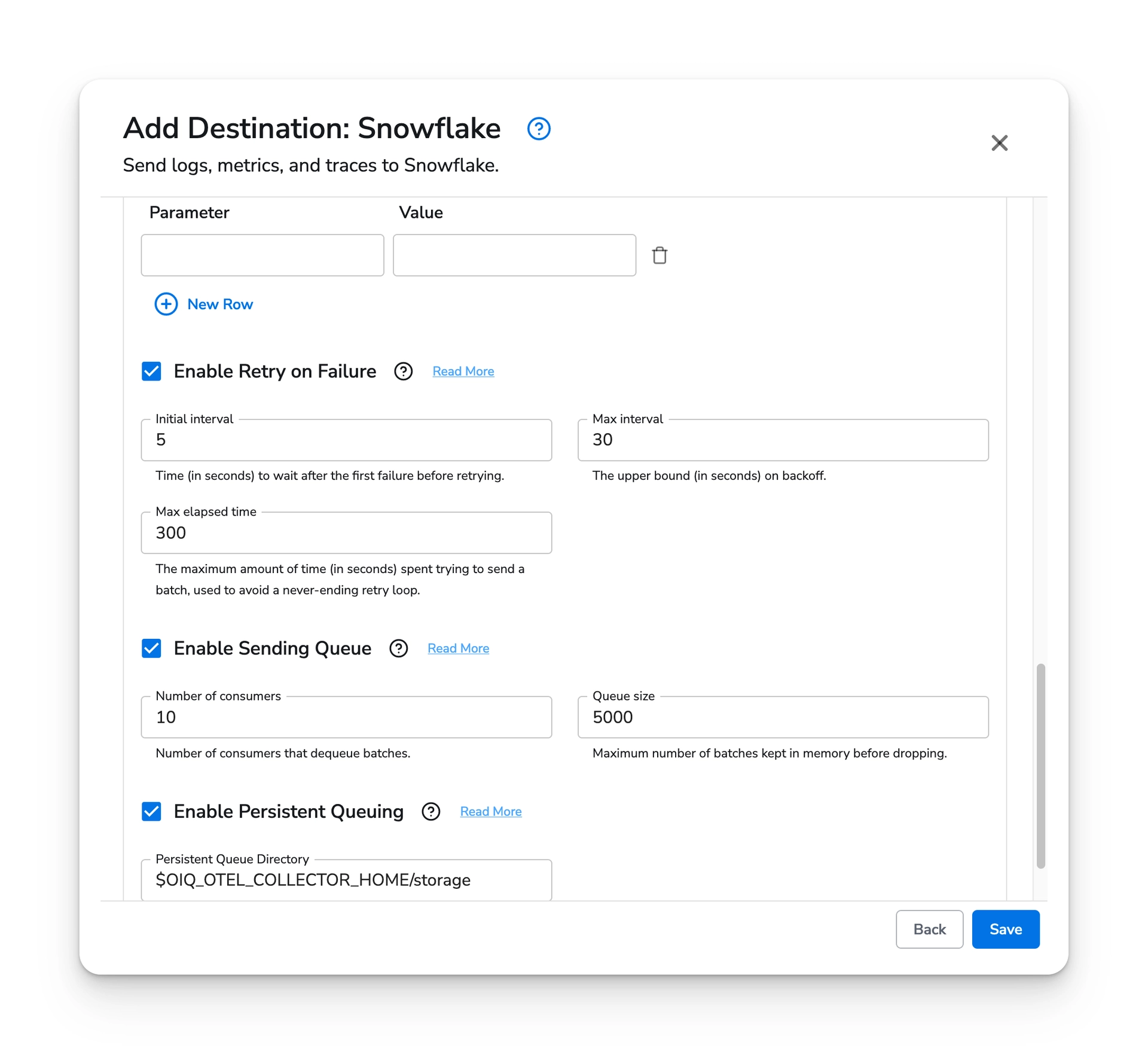 Bindplane docs - Snowflake - image 3