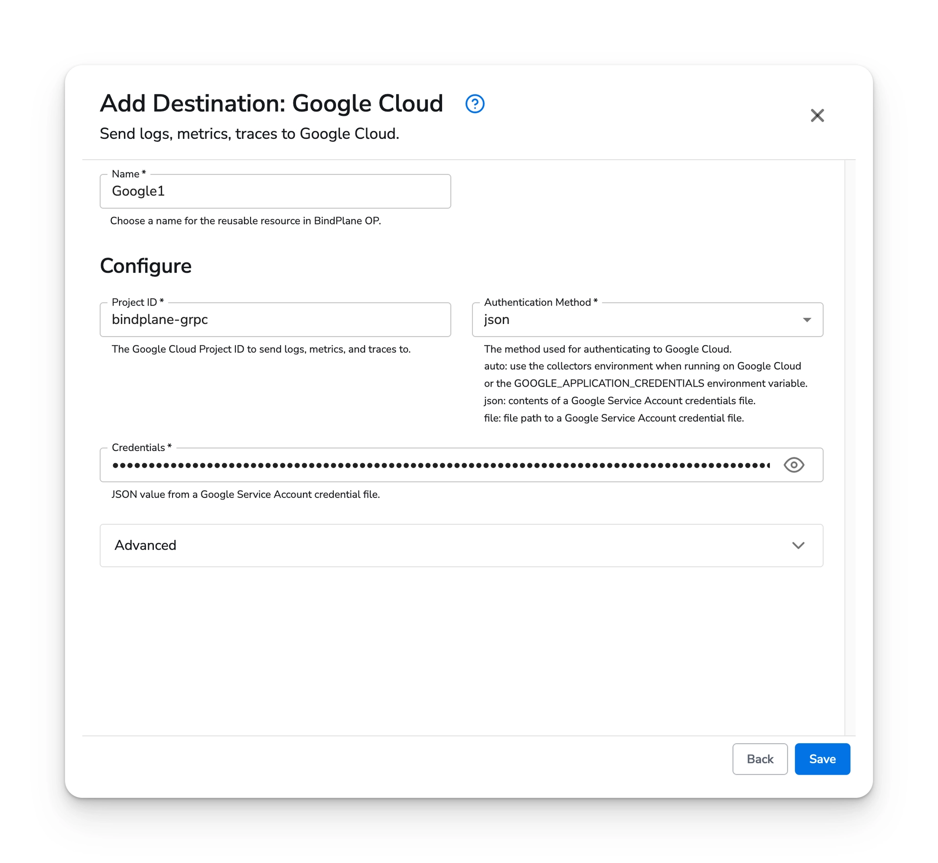 Bindplane docs - Google Cloud - image 2