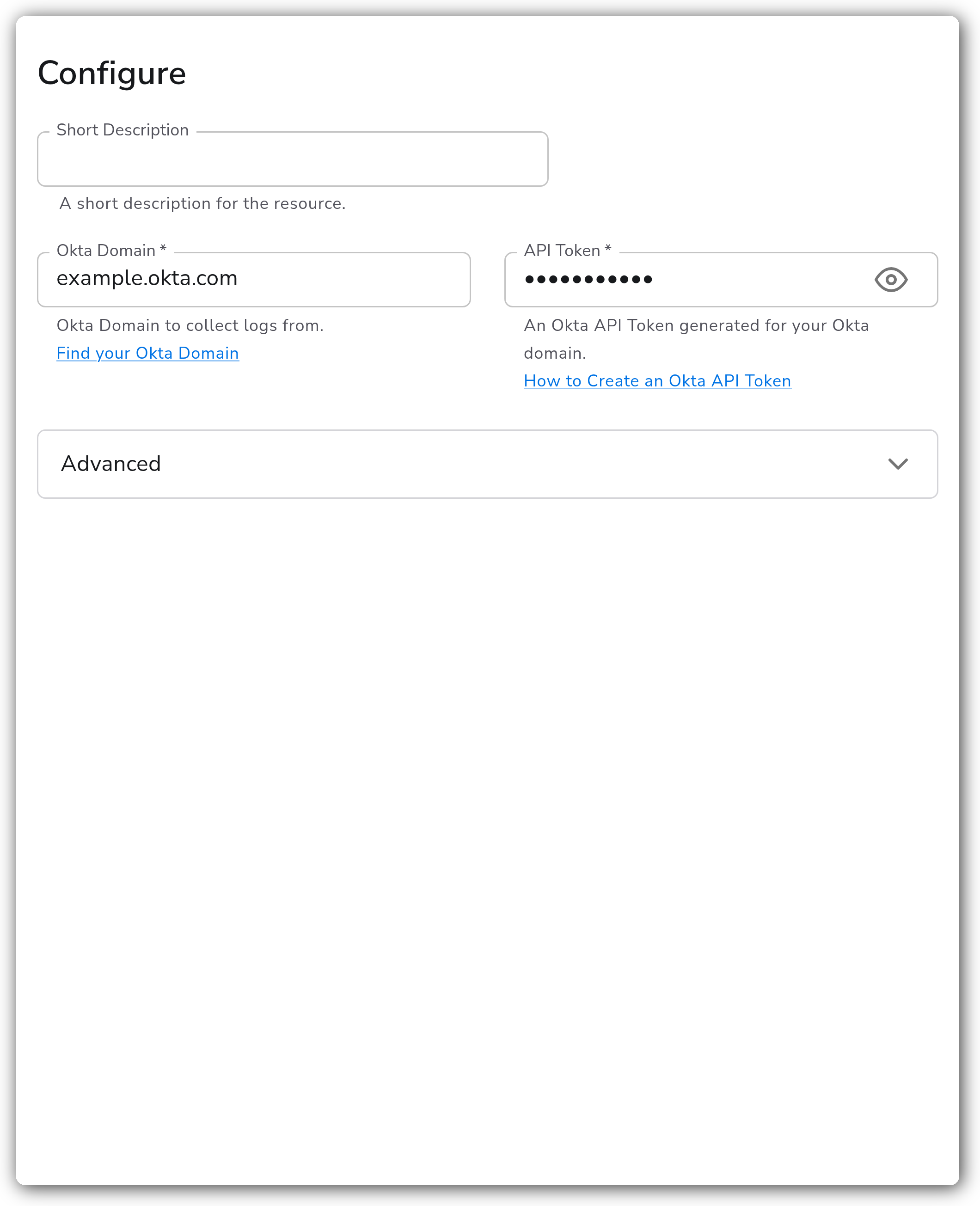Bindplane docs - Okta - image 1