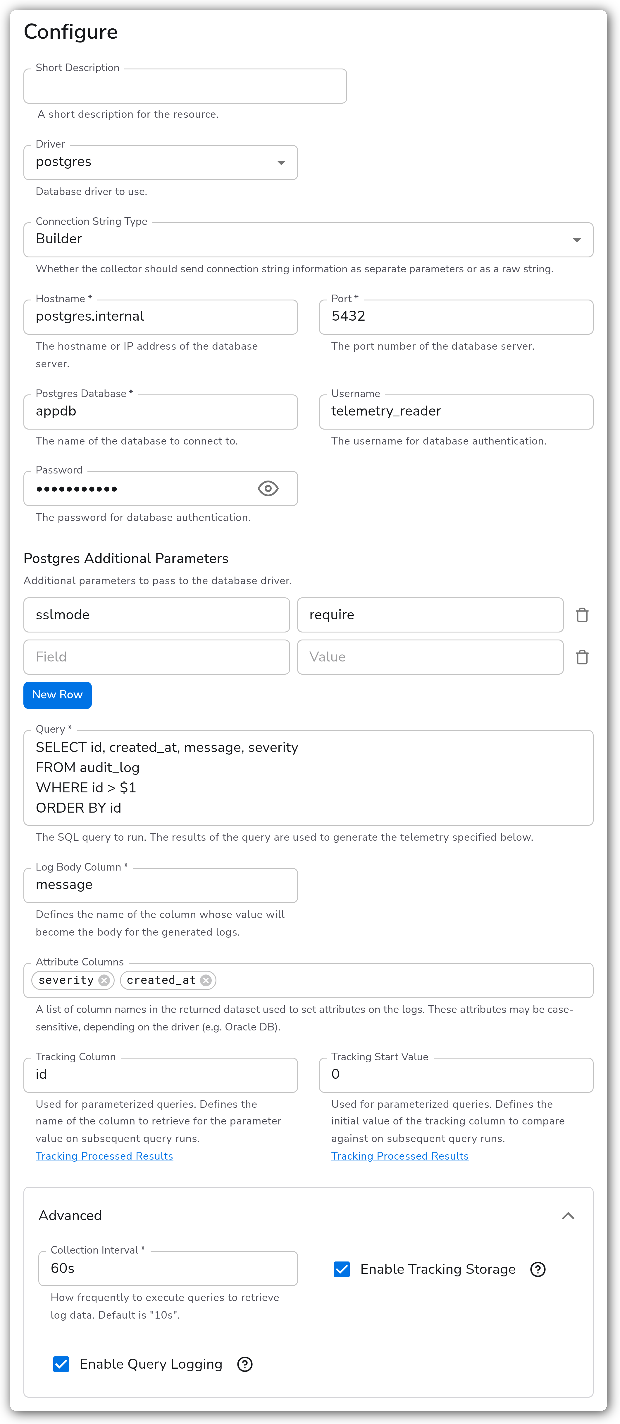 Bindplane docs - SQL Query - image 2