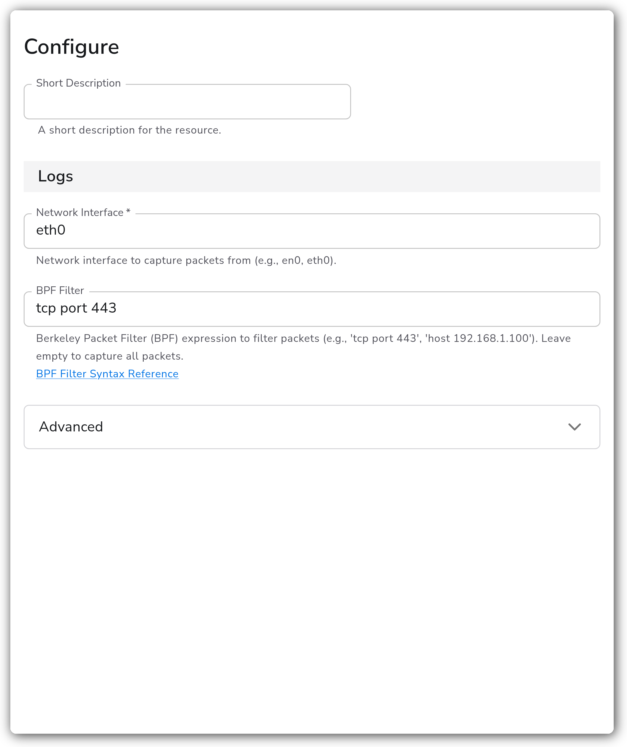 Bindplane docs - Packet Capture - image 1