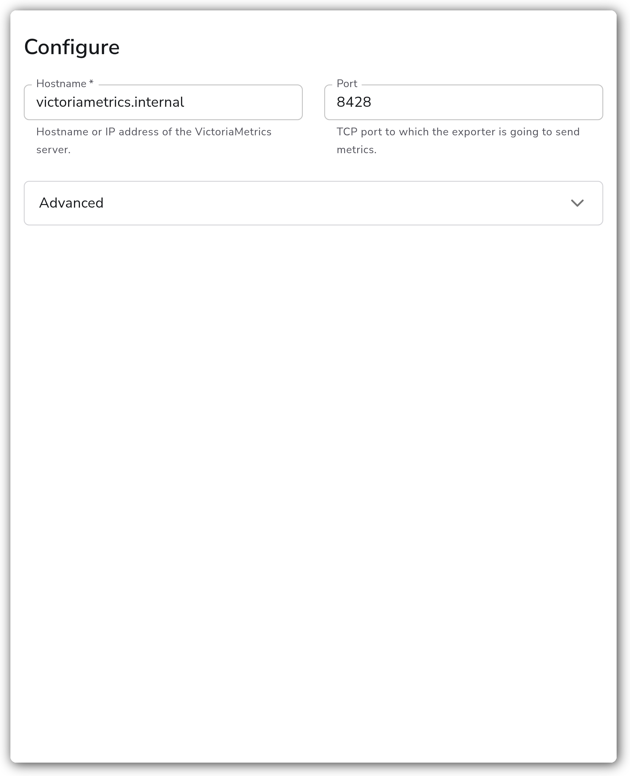 Bindplane docs - VictoriaMetrics - image 1