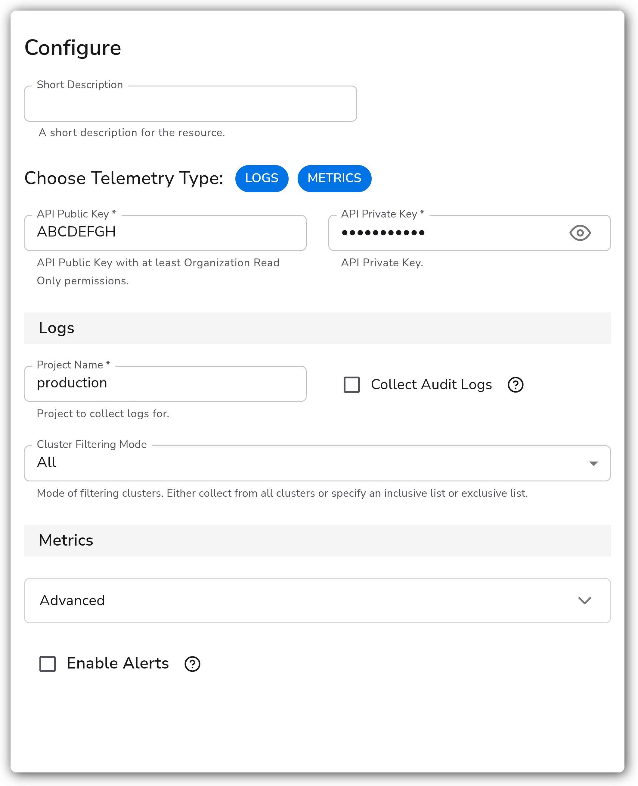 Bindplane docs - MongoDB Atlas - image 1